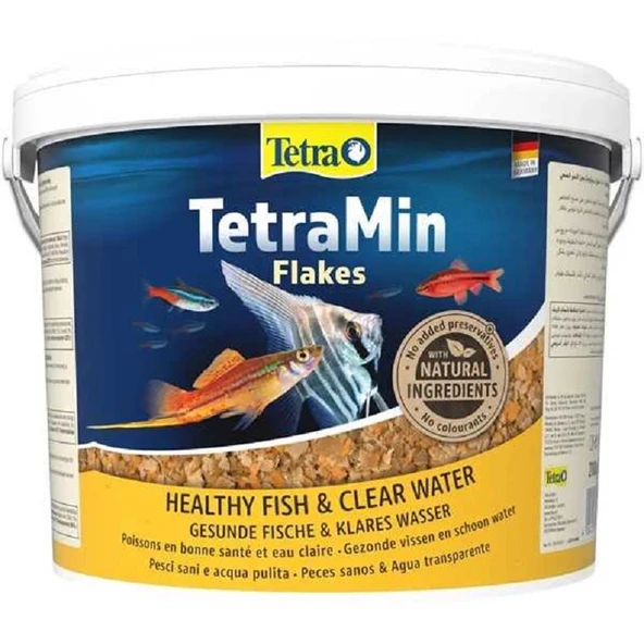 TetraMin Flakes 50 gr (Açık) Poşette 2025 New Seri Natural Pul Balık Yemi Skt:02/2028 ürün görseli 1