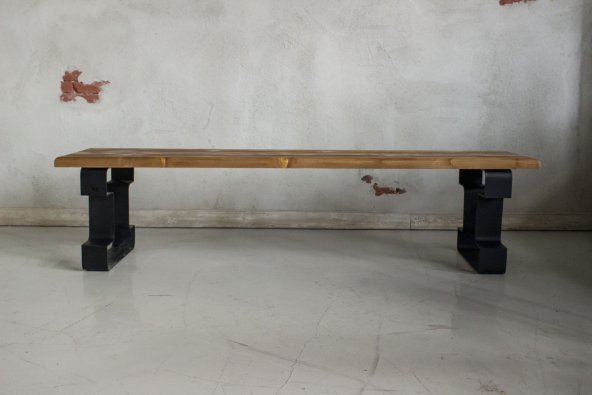 Deryawood Masif Ahşap Bank  140*37 Cm ürün görseli 1
