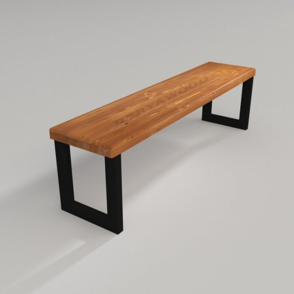 Deryawood Masif Ahşap Hera Bank  37*180*45cm ürün görseli 1