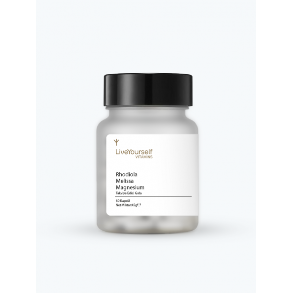 Liveyourself Rhodiola Melissa Magnesium ürün görseli 1