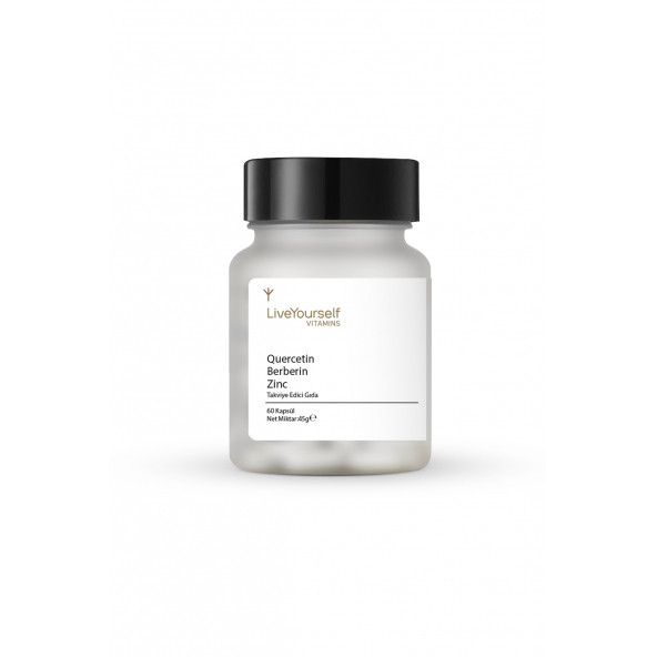 Liveyourself Quercetin Berberin Zinc ürün görseli 1