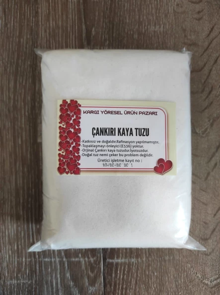 Öğütülmüş Çankırı Kaya Tuzu-(10 KG) ürün görseli 1