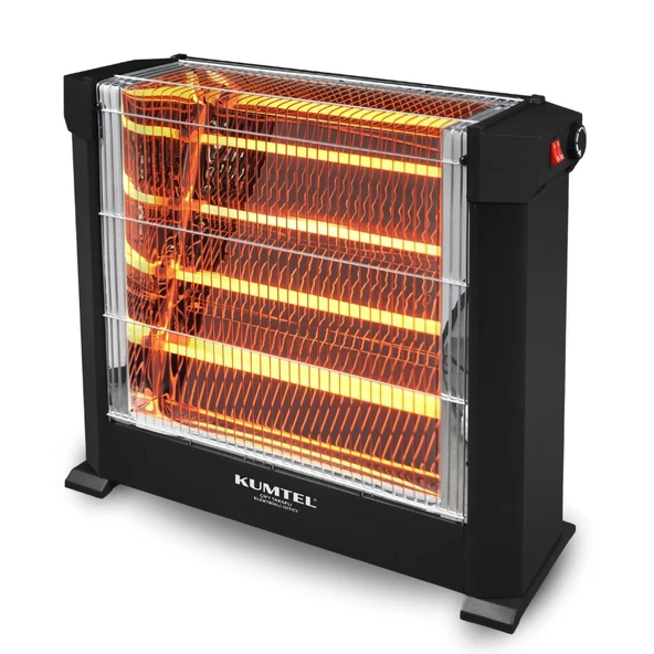 Kumtel KS-2760 2200 W Şömine Tipi Quartz Isıtıcı ürün görseli 1