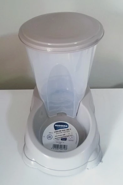 Moderna Smart Su Kabı 1.5 lt Gri - Resim 3
