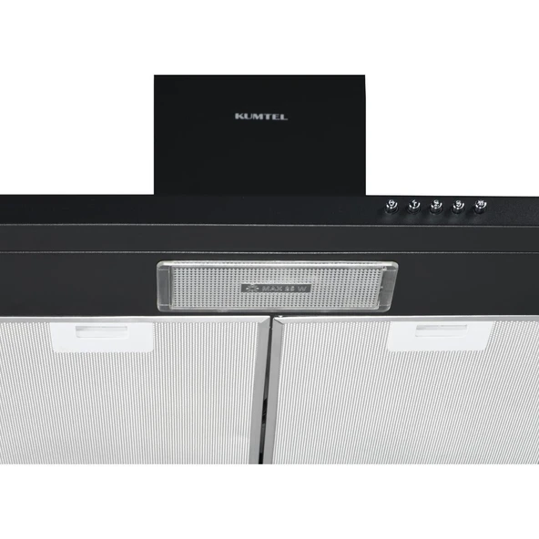 Kumtel Siyah Davlumbaz DP6-S - Resim 4