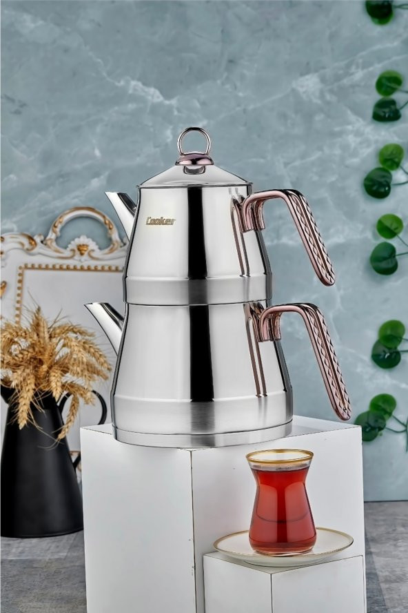 Cooker Ckr2969 Alesta Çaydanlık Aile Boyu-Bakir ürün görseli 1