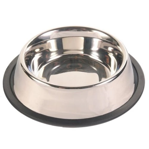 Trixie köpek paslanmaz çelik mama kabı 0,45lt 14cm ürün görseli 1