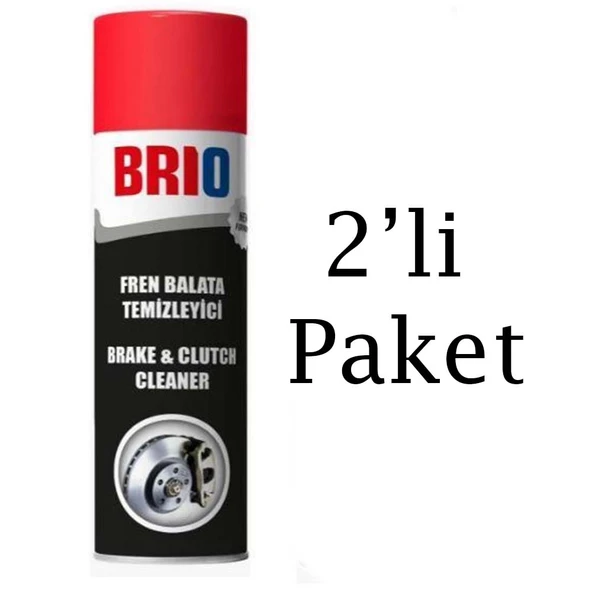 Brio Fren Balata Temizleyici Genel Temizleyici Sprey 500 Ml 2'li ürün görseli 1