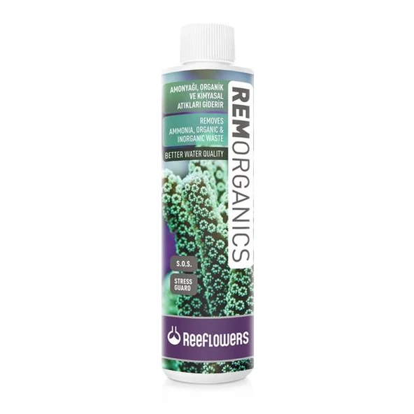 Reeflowers RemOrganics 500 ml. Skt:07/2028 Akvaryum Su Düzenleyici ürün görseli 1