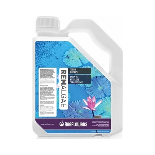 Reeflowers RemAlgae 3000 ml. Yosun Giderici Tatlı Tuzlu ve Bitkili Akvaryumlar için  Skt : 04/2029 ürün görseli 1