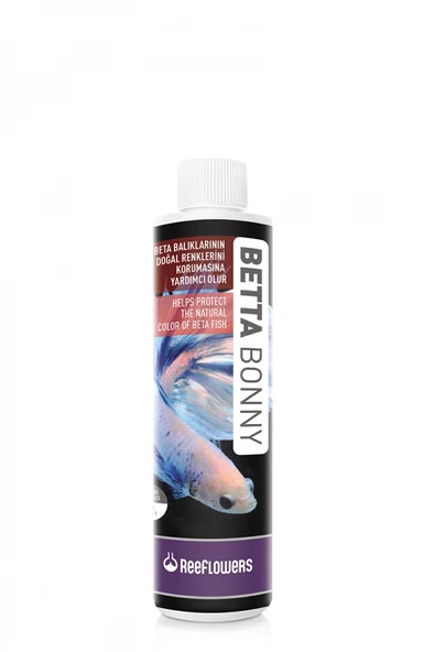 ReeFlowers BettaBonny 85 ml. Skt:12/2027 Beta Balıklarının Doğal Renklerini Korumasına Yardımcı Olur ürün görseli 1