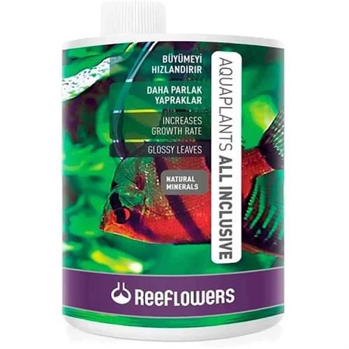 Reeflowers AquaPlants All Inclusive 1000 ml. Skt:04/2029       Bitki Sıvı Gübre, Büyümeyi Hızlandırır, Daha Parlak Yapraklar ürün görseli 1