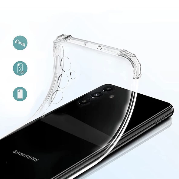 Galaxy S23 FE Kılıf Köşeleri Airbagli Kamera Korumalı Silikon ürün görseli 1