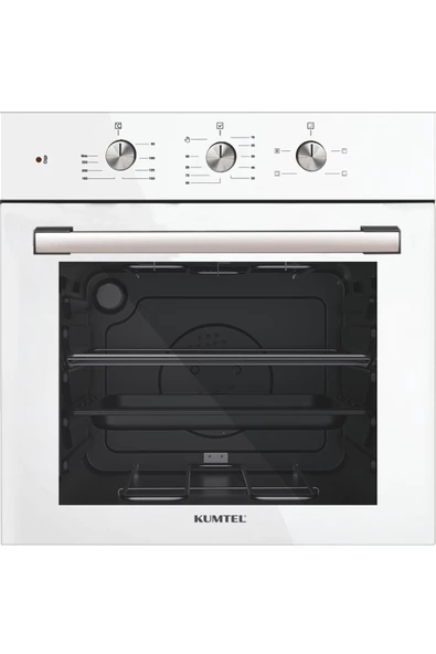 KUMTEL Turbo Fanlı Beyaz Ankastre Fırın B66 - SF2 (MT) ürün görseli 1