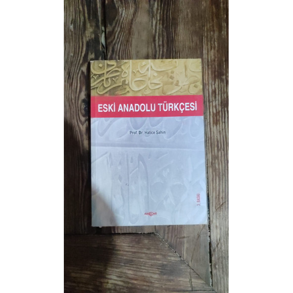ESKİ ANADOLU TÜRKÇESİ .. HATİCE ŞAHİN ürün görseli 1