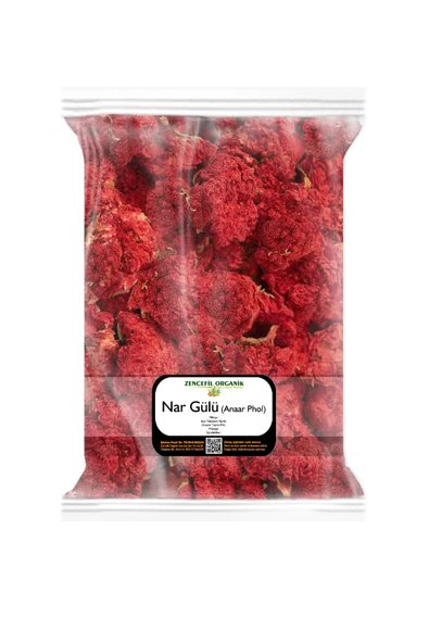 Nar Çiçeği İthal 50 Gr. Gule Anaar Anar Phool Pomegranate Flower Gülnar Nar Gülü ürün görseli 1