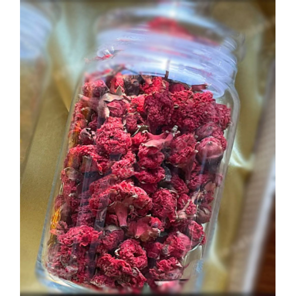 İthal Nar Çiçeği 250 Gr. Anar Phool Gule Anaar Pomegranate Flower Punica Flos Tomurcuk Nar Gülü ürün görseli 1