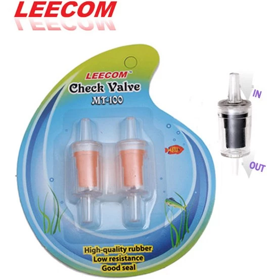 LEECOM CHECK VALVE İKİLİ - AMBALAJLI ürün görseli 1