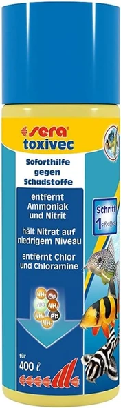 Sera Toxivec 100 ml Acil Koruma  Su Düzenleyici Skt: 01/2030 ürün görseli 1