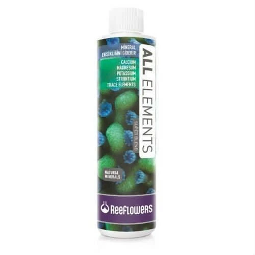 Reeflowers All Elements 250 ml Skt:03/2027 Mineral Eksikliğini Giderir, Calcium,Magnesum,Potassium,Strotium,Trace Elements ürün görseli 1