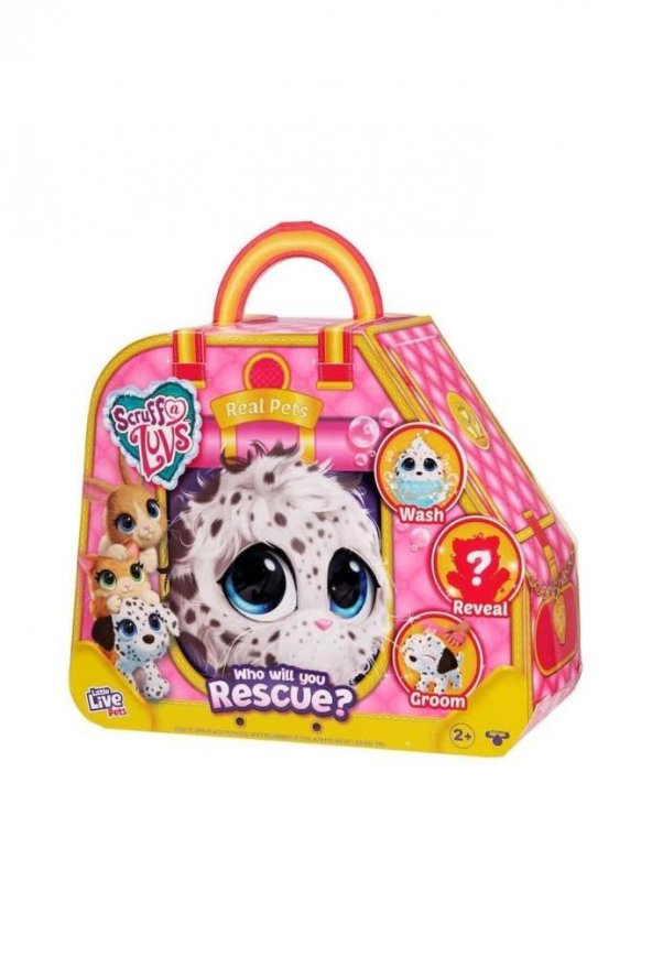 Giochi Preziosi Scruff A Luvs Klasik Seri S CRU10000,İçinden Peluş Oyuncak Çıkan Sürpriz Kutu ürün görseli 1