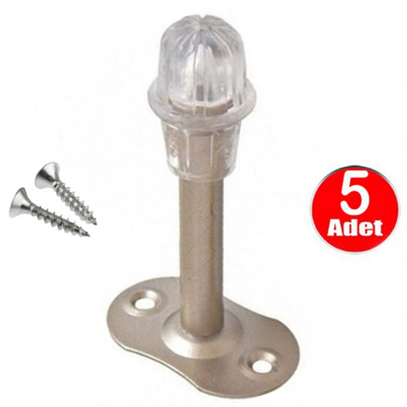 Aletçantam Kapı Stoperi Duvar Koruyucu Tampon Durdurucu Standart Boy 8 Cm - 5 Adet ürün görseli 1