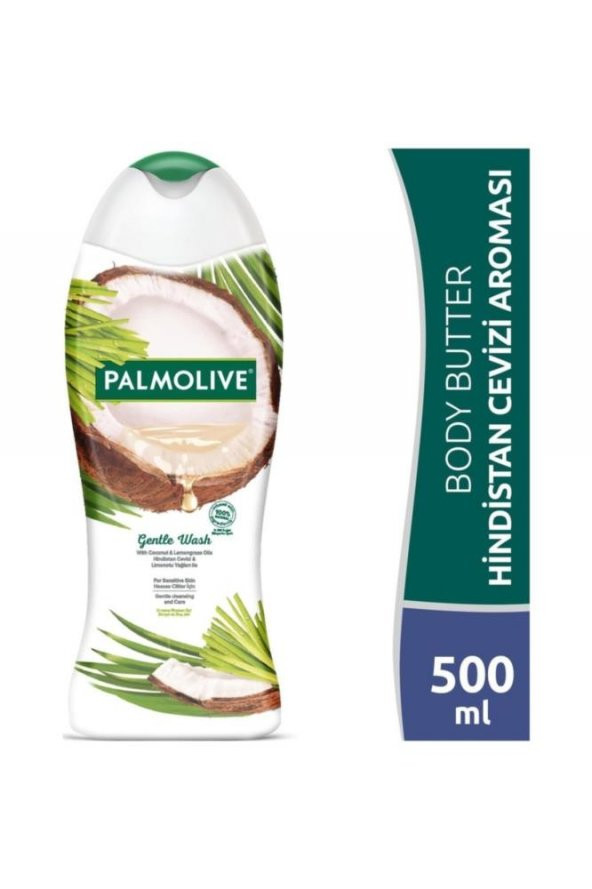PALMOLİVE Gentle Wash Hindistan Cevizi&limonotu Yağları Ile Hassas Ciltler Için Banyo Ve Duş Jeli 500 Ml ürün görseli 1