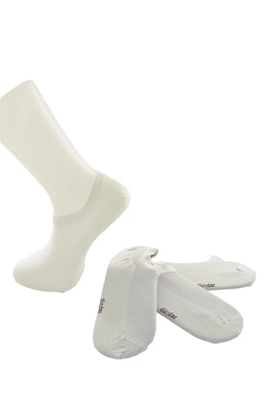 Dündar Erkek 4 lü Plus Dikişsiz Sneaker Görünmez Çorap - Resim 3