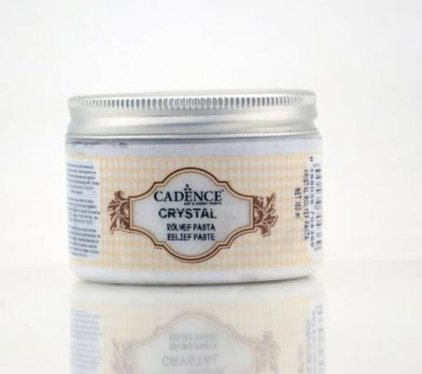 KRİSTAL ŞEFFAF RÖLYEF PASTA 150ML ürün görseli 1