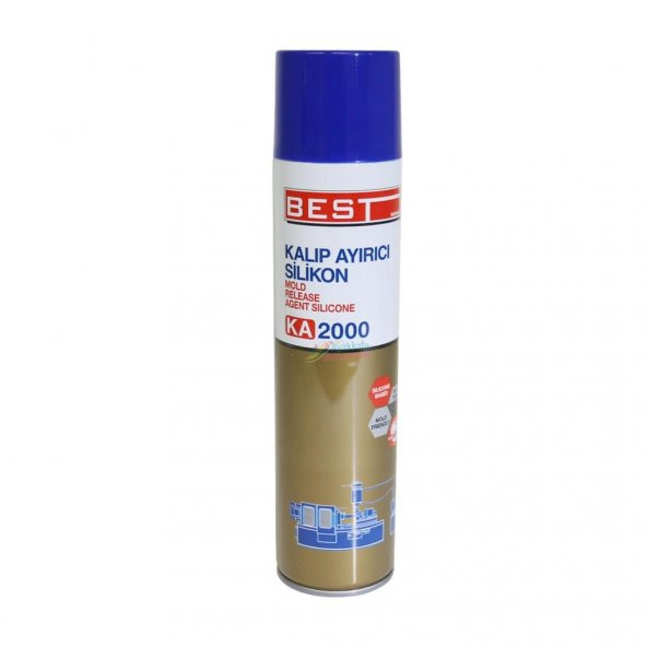 Best KA2000 Silikon Bazlı Kalıp Ayırıcı Sprey 400 ml ürün görseli 1