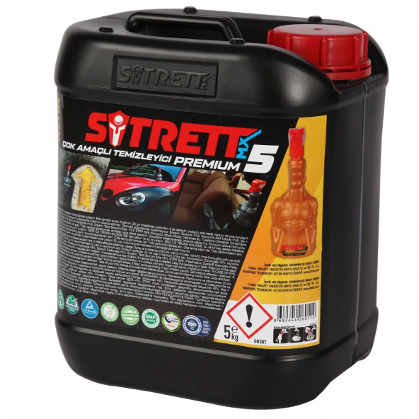SİTRETT MX Bulaşık Makinesi Deterjanı Endüstriyel+ 5 Kg ürün görseli 1