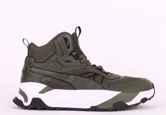 PUMA TRİNİTY MİD HYBRİD HAKİ ERKEK SPOR AYAKKABI 39232702 E-106 ürün görseli 1