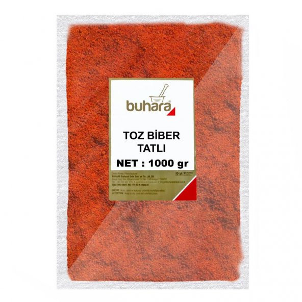 BUHARA TOZ TATLI BİBER 1000 GR ürün görseli 1