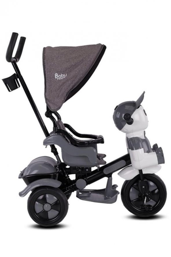 Babyhope Yupi Triycle Üç Tekerlikli Bisiklet Gri 03012560 ürün görseli 1