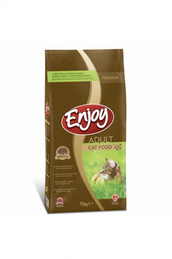 Kedi Kuru Mama Enjoy Yetişkin Tavuklu Kedi Maması 15 Kg ürün görseli 1