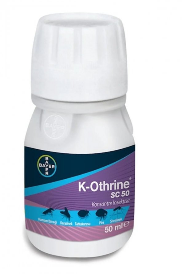 K Othrine Sc 50 ml Haşere Ilacı Skt.2026 ürün görseli 1