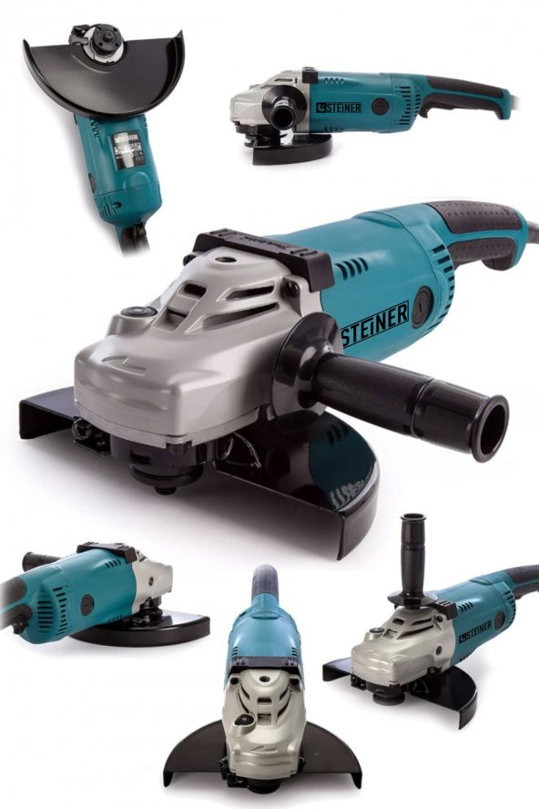 STEİNER Germany Technology 4000 Watt Tam Professional Büyük Taşlama Demir Kesme Makinesi 180 Mm ürün görseli 1