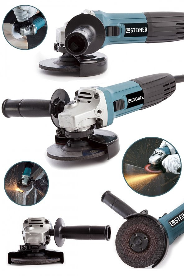 STEİNER Germany Technology 2600 Watt Profesyonel Metal Şanzıman Avuç Içi Spiral Taşlama Makinesi ürün görseli 1