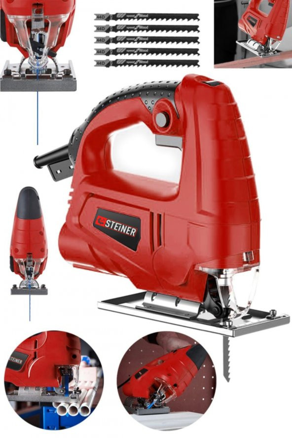 STEİNER Alman 4000 W Sjs Metal Şanzuman 6 Kademe Devirli Bakır Sargili Dekupaj Testere Makinesi ürün görseli 1