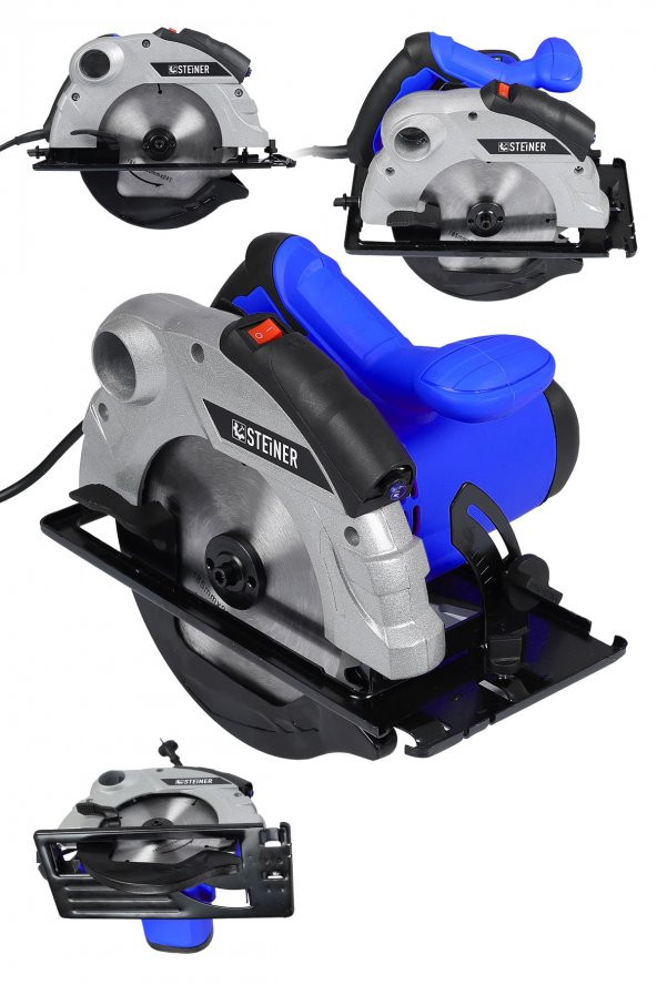 STEİNER Alman 4000 Watt Lazerli Bakir Sargili Metal Şanzuman Sunta Kesme Daire Testere Makinesi 185 Mm ürün görseli 1
