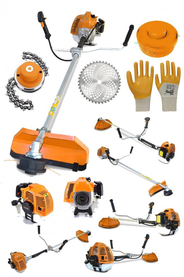 STEİNER Alman T-9100 Yan Tipi Benzinli Motorlu Çalı Çim Ot Biçme Tırpanı Makinesi  Canavar Başlık ürün görseli 1