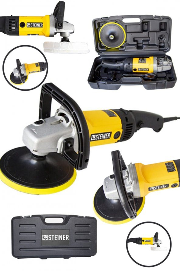 STEİNER Germany Technology 4200 Watt Professional 6 Kademe Devir Ayarlı Pasta Cila Polisaj Makinesi ürün görseli 1