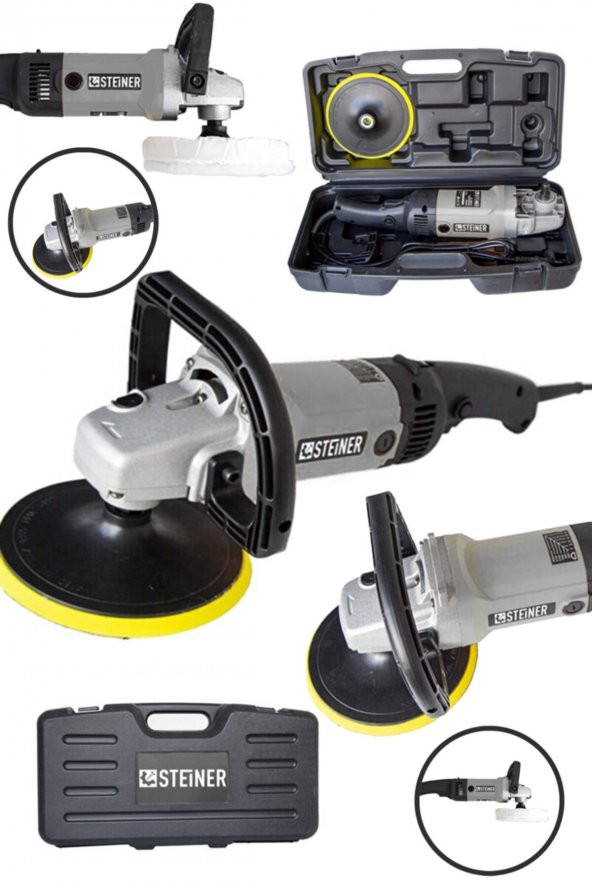 STEİNER Germany Technology 4200 Watt Professional 6 Kademe Devir Ayarlı Pasta Cila Polisaj Makinesi ürün görseli 1