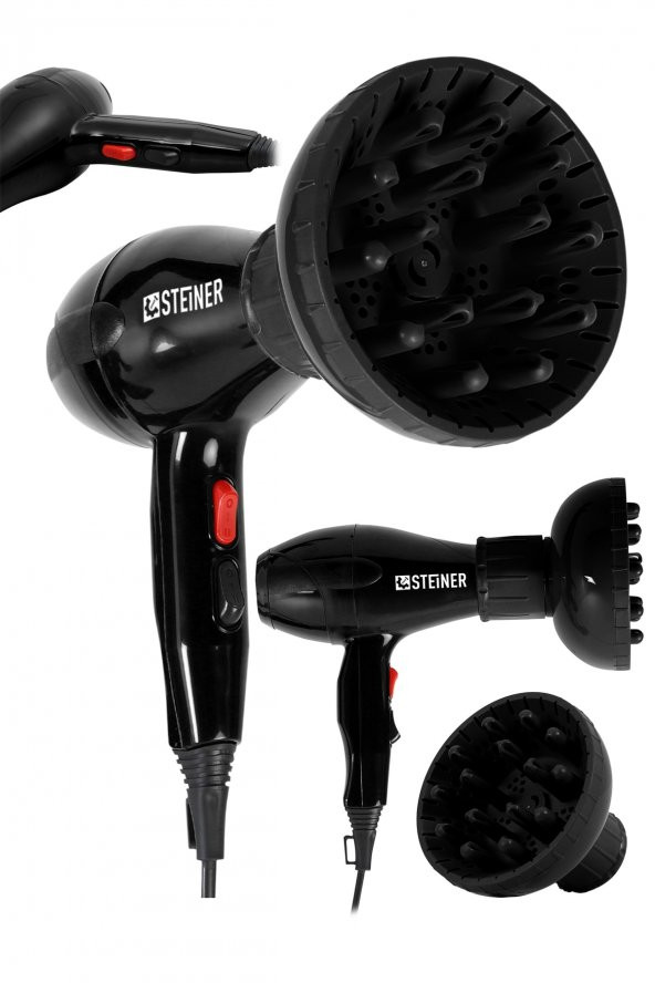 STEİNER Alman 3800 Watt Professional Saç Kurutma Makinesi ürün görseli 1
