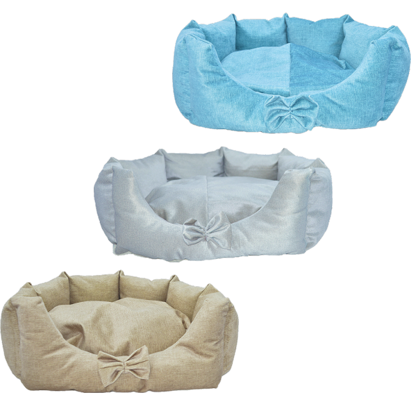 Plus Altıgen Kedi Köpek Yatağı Cut Out - Karışık Renk ürün görseli 1