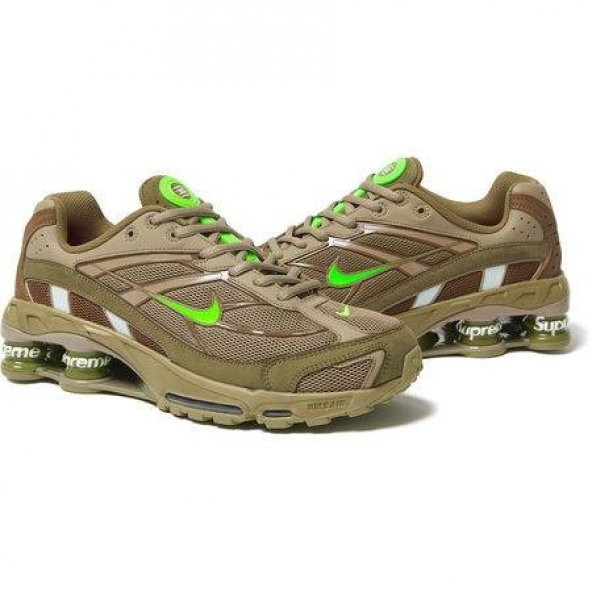 PTTAVM: Nike Supreme x Shox Ride 2 Neutral Olive Erkek Spor Ayakkabı