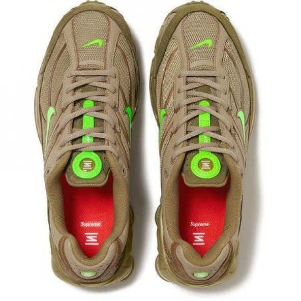 PTTAVM: Nike Supreme x Shox Ride 2 Neutral Olive Erkek Spor Ayakkabı