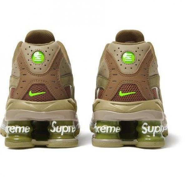PTTAVM: Nike Supreme x Shox Ride 2 Neutral Olive Erkek Spor Ayakkabı