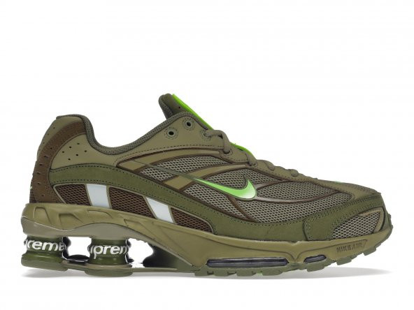PTTAVM: Nike Supreme x Shox Ride 2 Neutral Olive Erkek Spor Ayakkabı