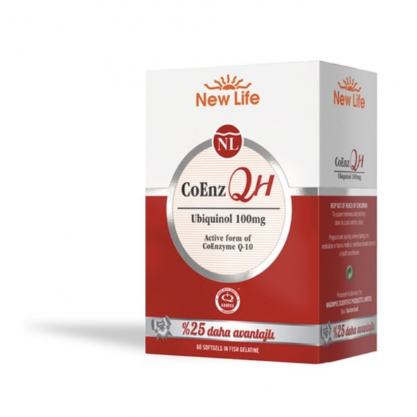 New Life CoenzQH 60 Softjel ürün görseli 1